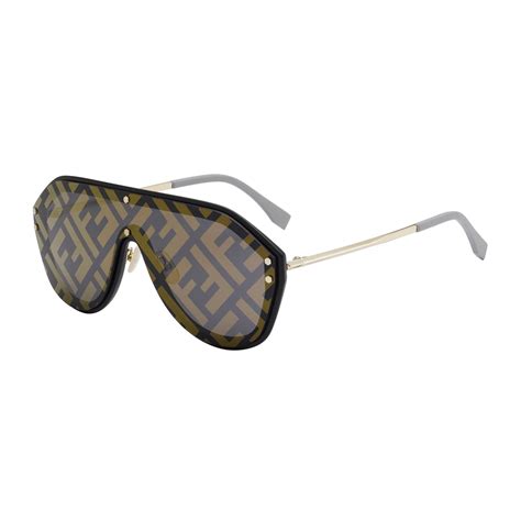 fendi gold men sunglasses|Fendi sunglasses catalogue.